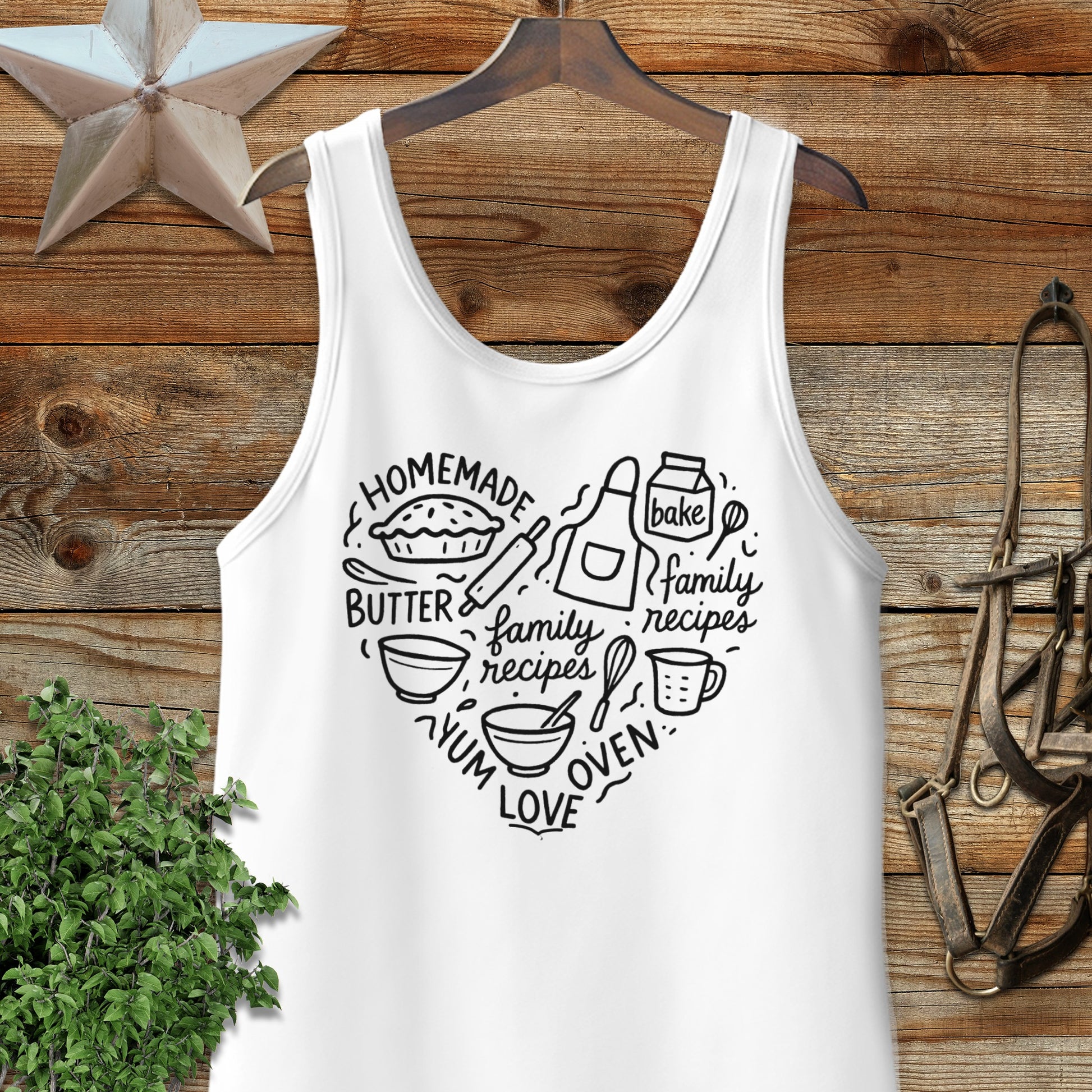 Homemade Heart Tank Top