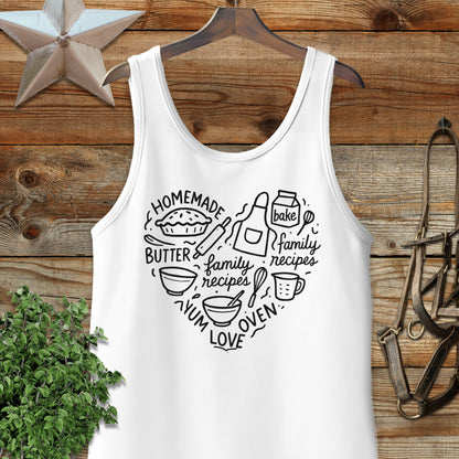 Homemade Heart Tank Top