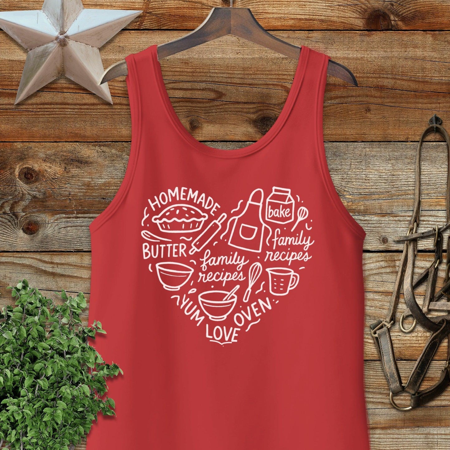 Homemade Heart Tank Top