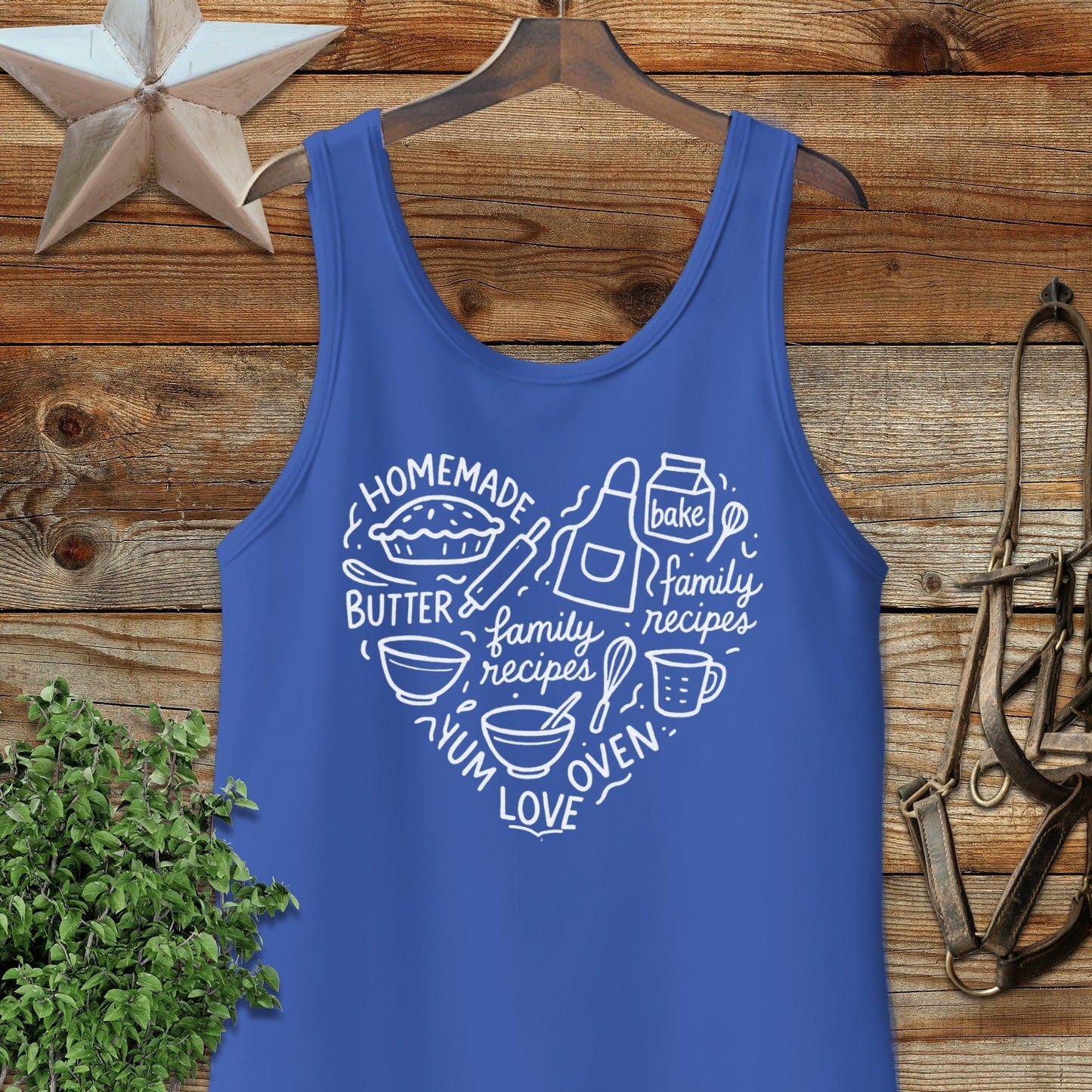 Homemade Heart Tank Top