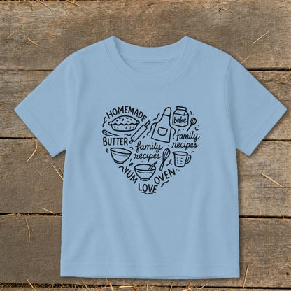 Homemade Heart Toddler Tee
