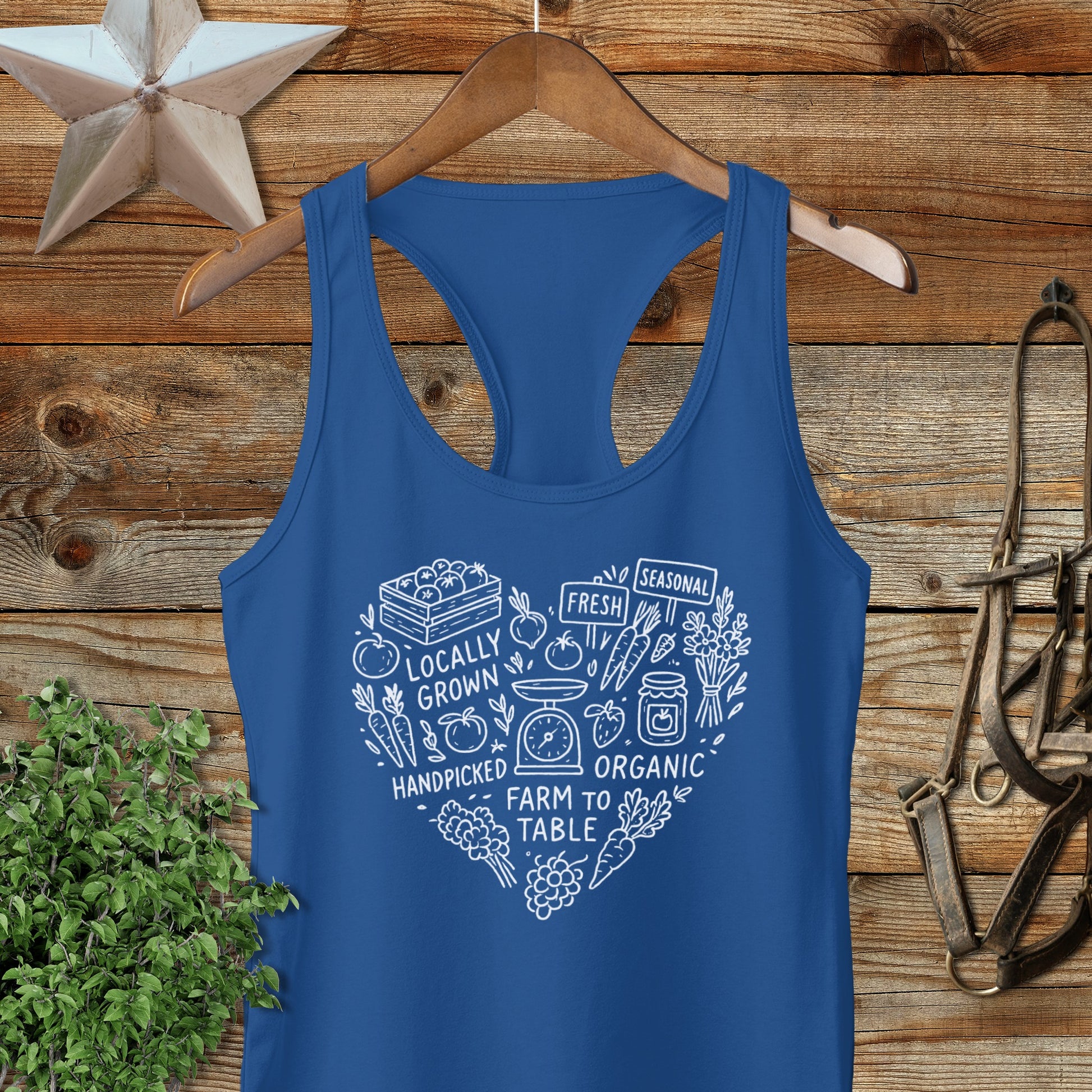 Homestead Heart Racerback Tank