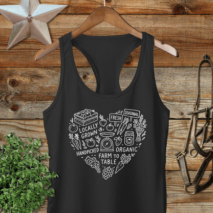 Homestead Heart Racerback Tank