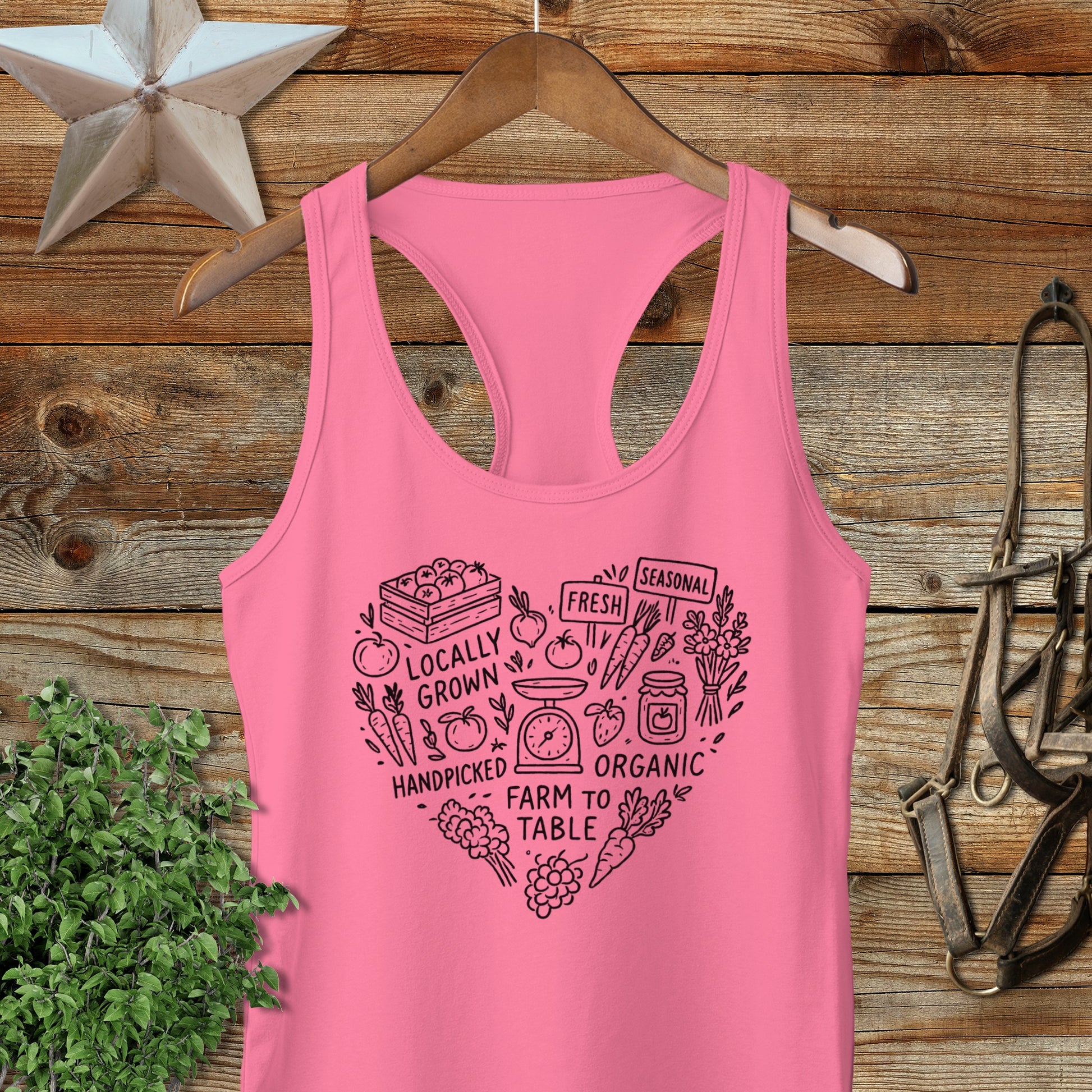 Homestead Heart Racerback Tank