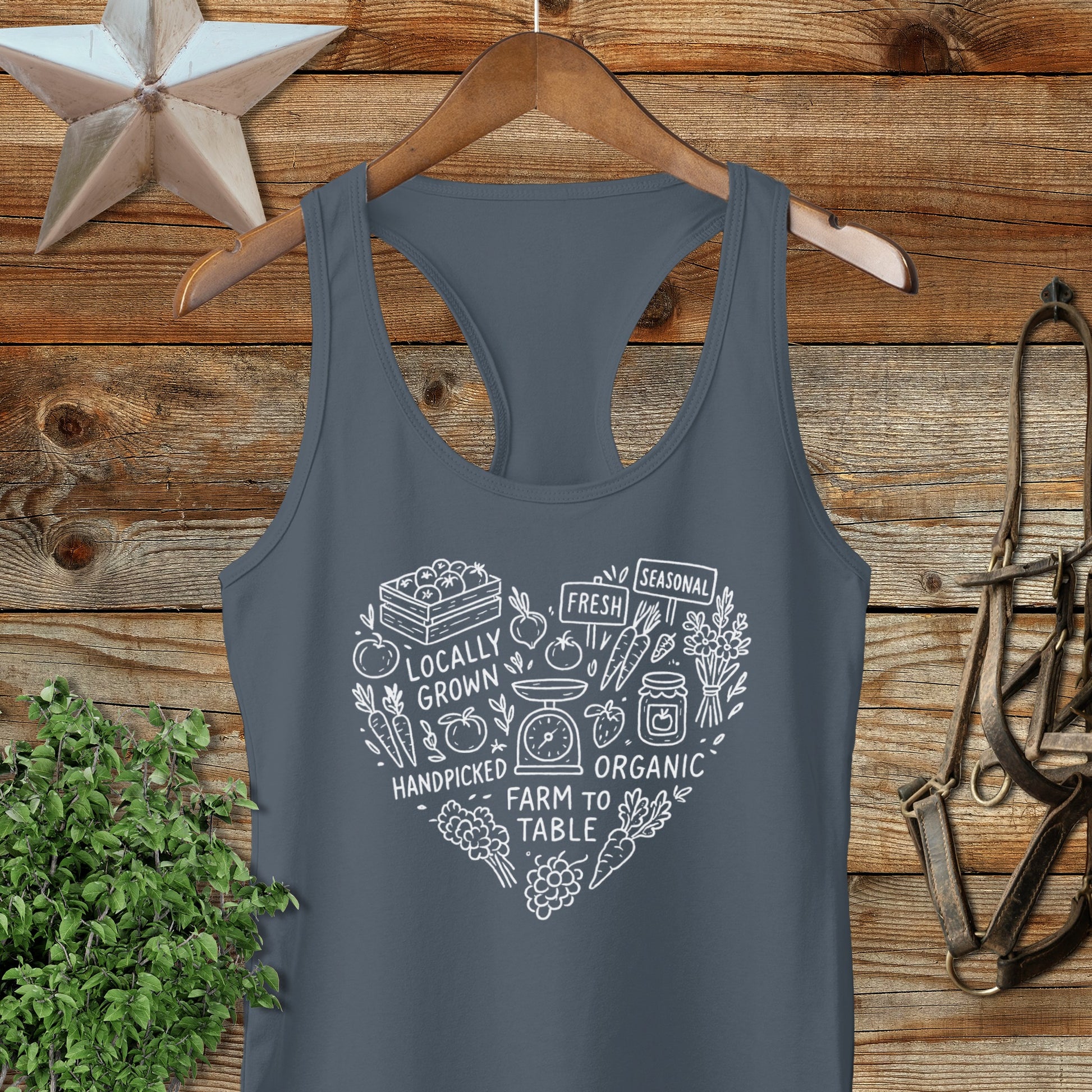 Homestead Heart Racerback Tank