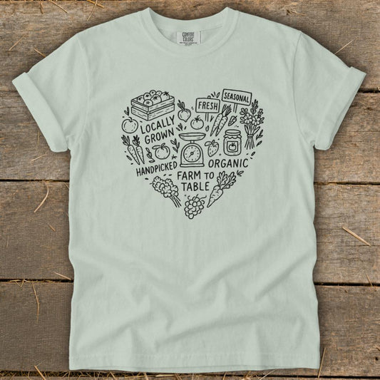 Homestead Heart Signature Tee - Bay