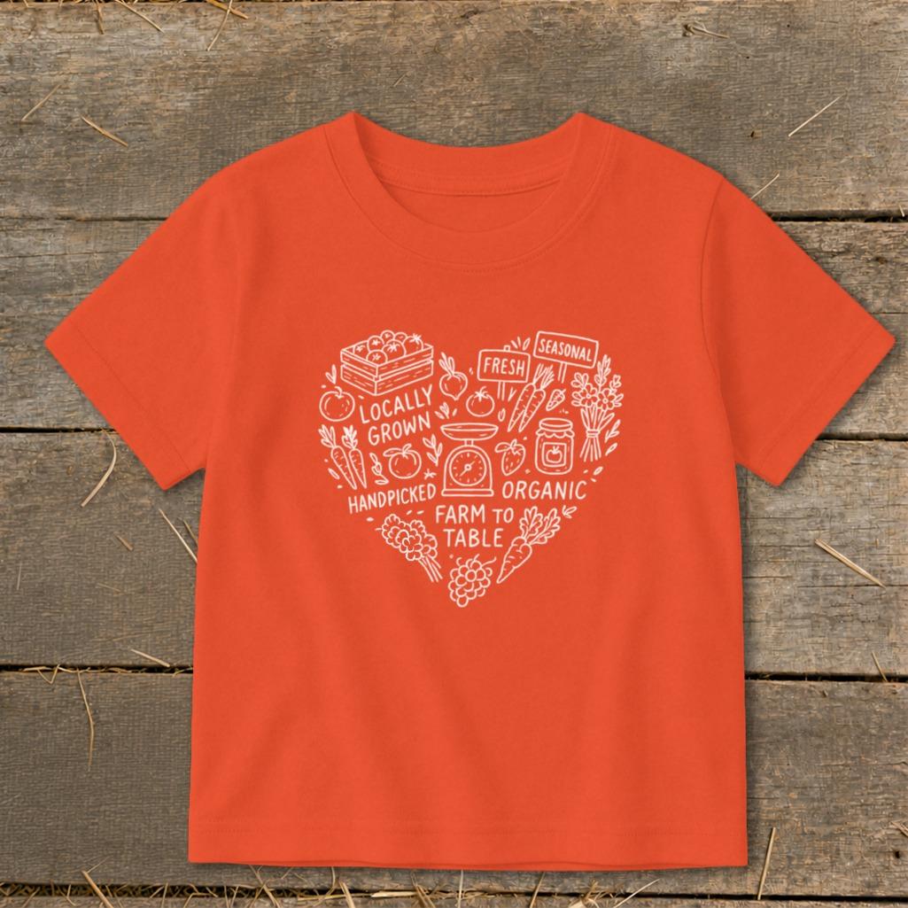 Homestead Heart Toddler Tee