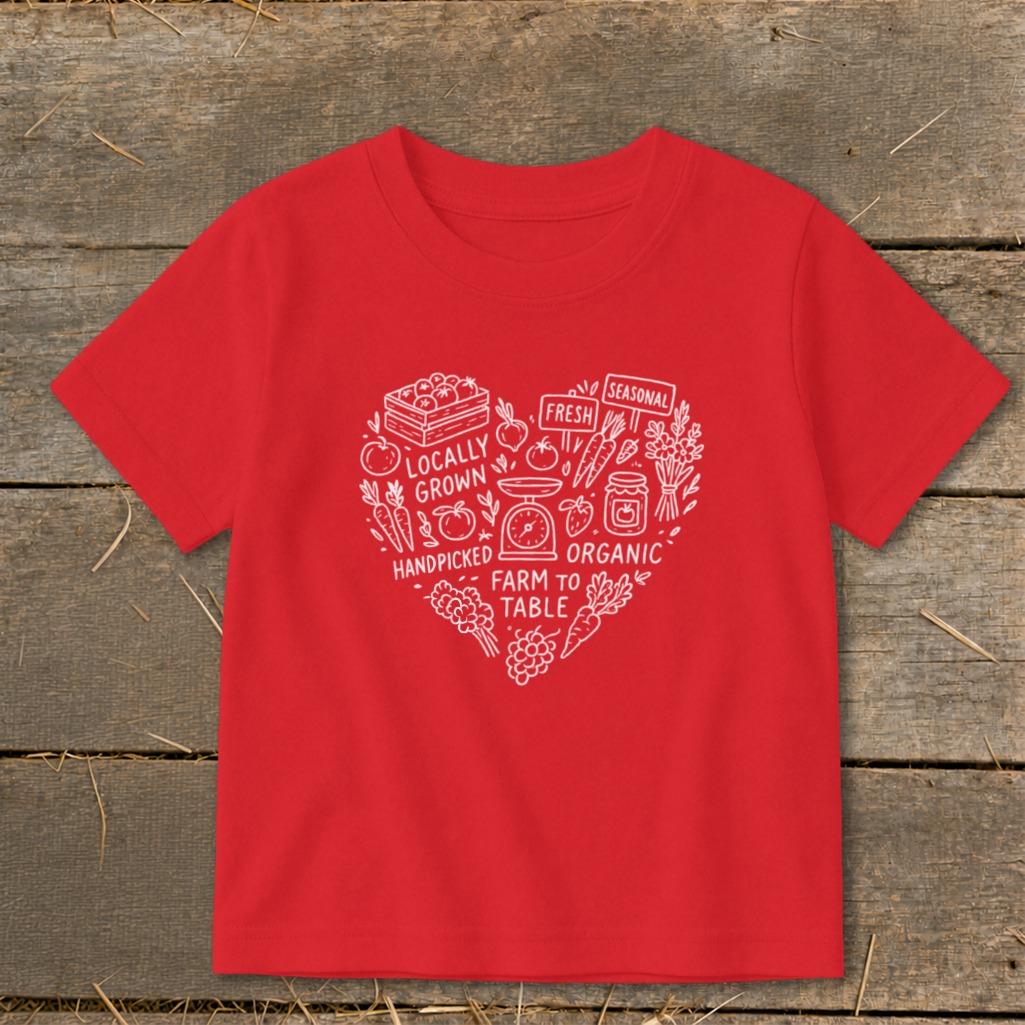 Homestead Heart Toddler Tee