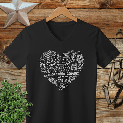 Homestead Heart V-neck