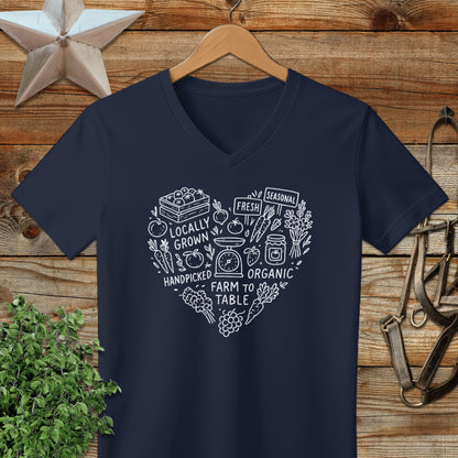 Homestead Heart V-neck
