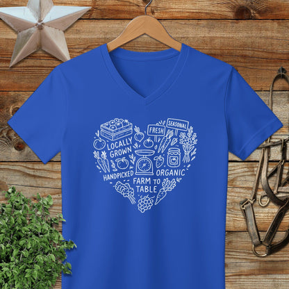 Homestead Heart V-neck