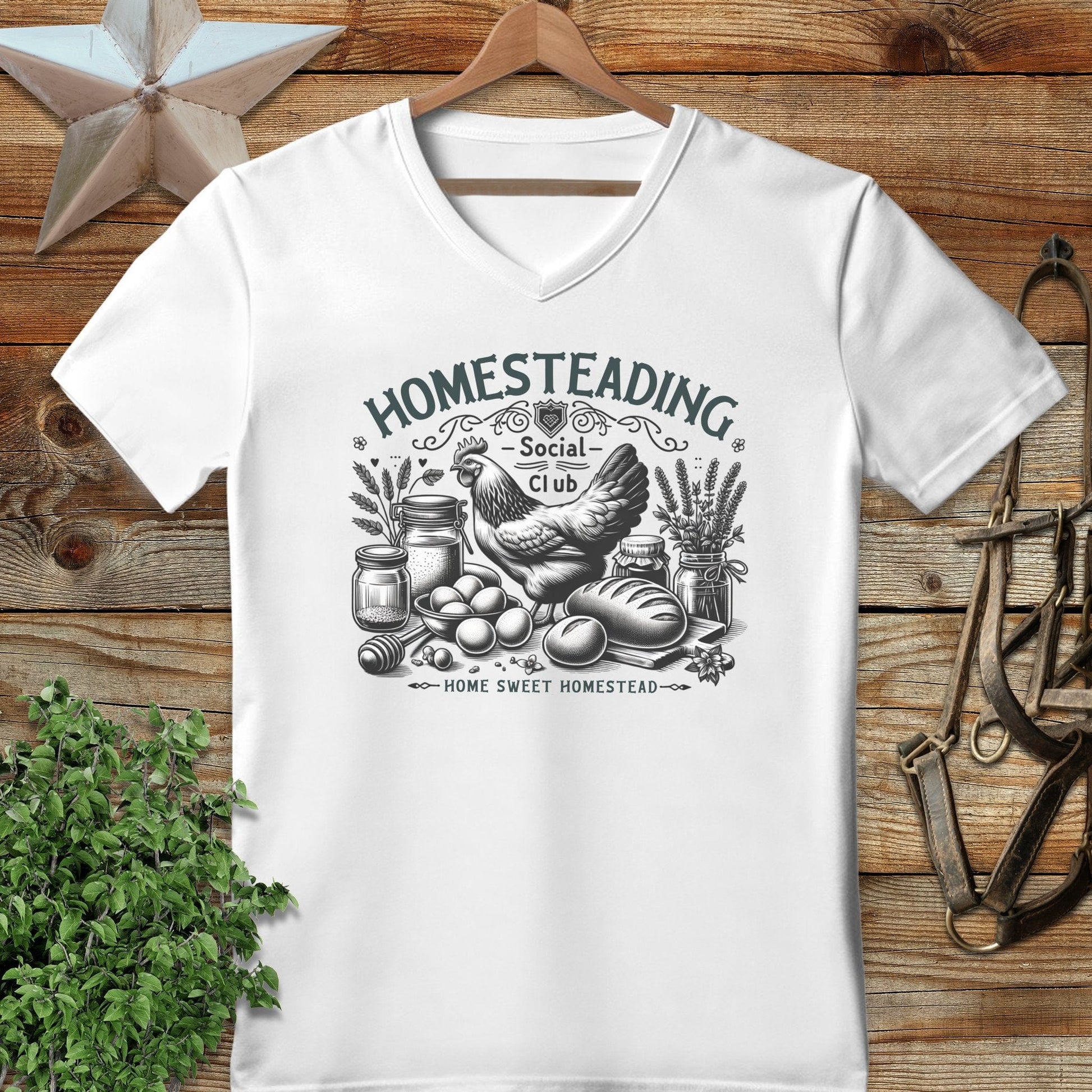 Homestead Social Club V-neck