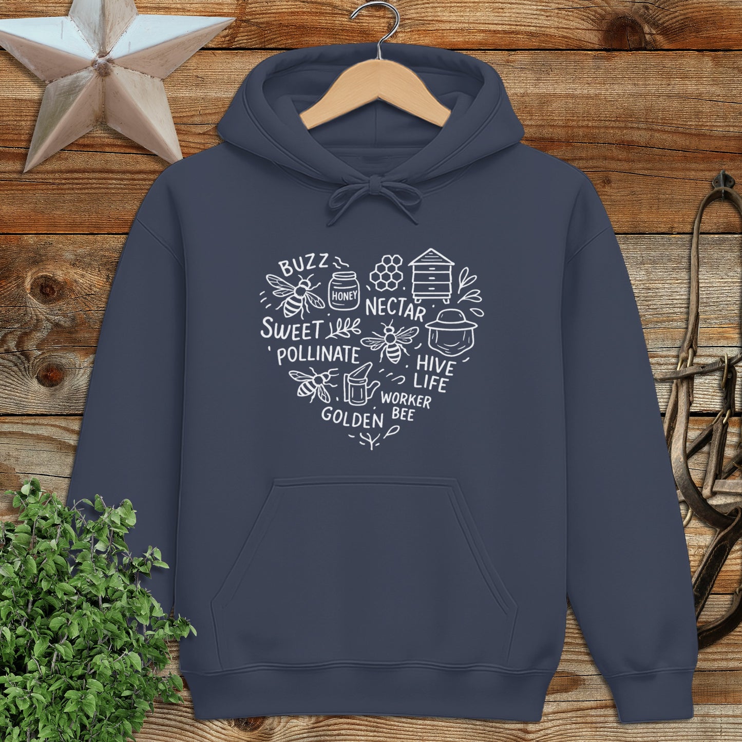 Honeybee Heart Hoodie