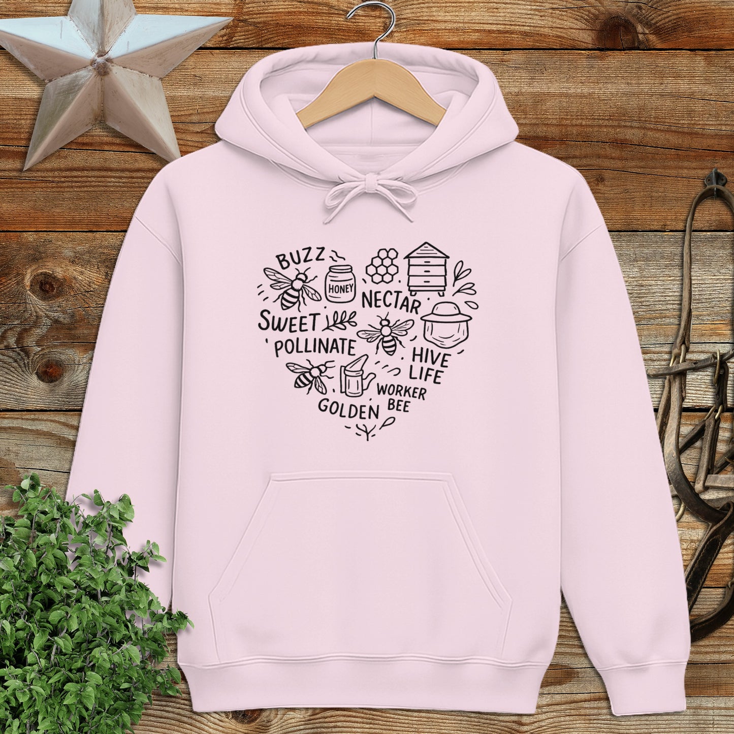Honeybee Heart Hoodie
