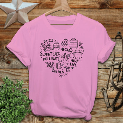 Honeybee Heart T-shirt