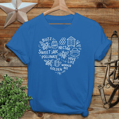 Honeybee Heart T-shirt