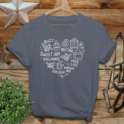 Honeybee Heart T-shirt