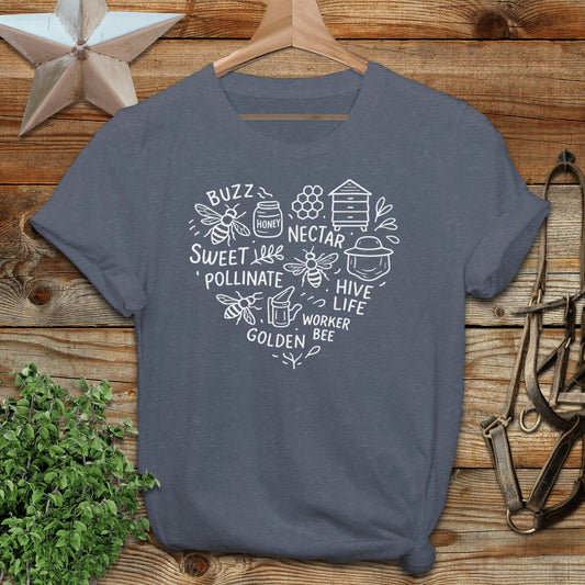 Honeybee Heart T-shirt