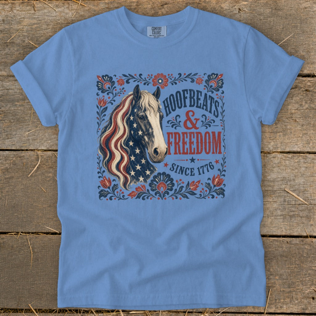 Hoofbeats & Freedom Signature Tee