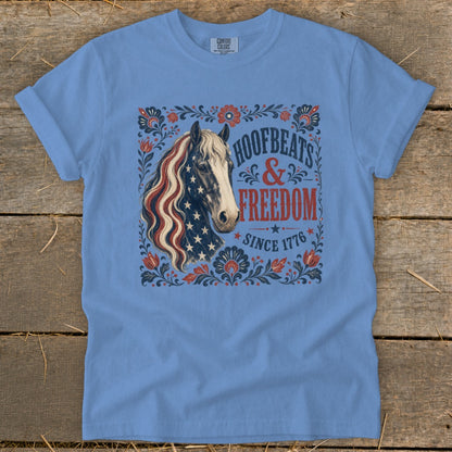 Hoofbeats & Freedom Signature Tee