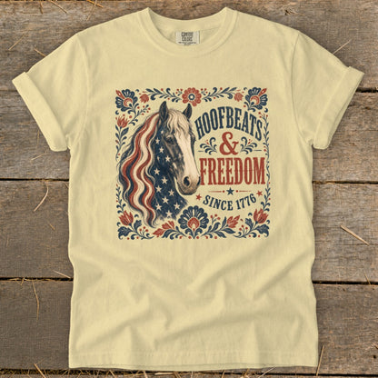 Hoofbeats & Freedom Signature Tee