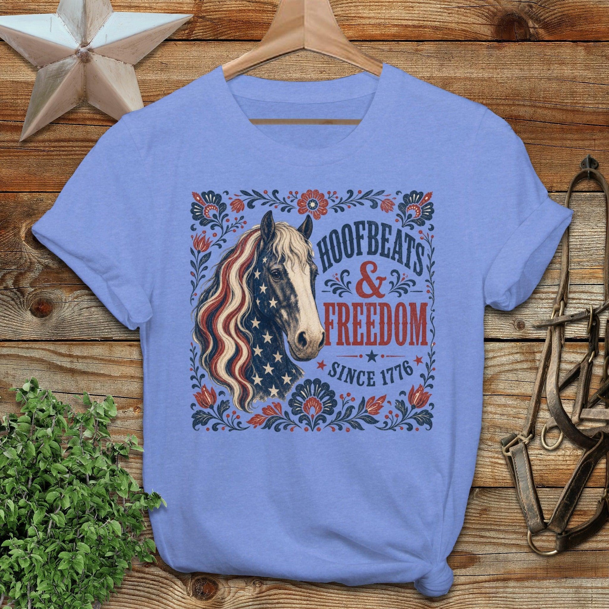 Hoofbeats & Freedom Softstyle Tee