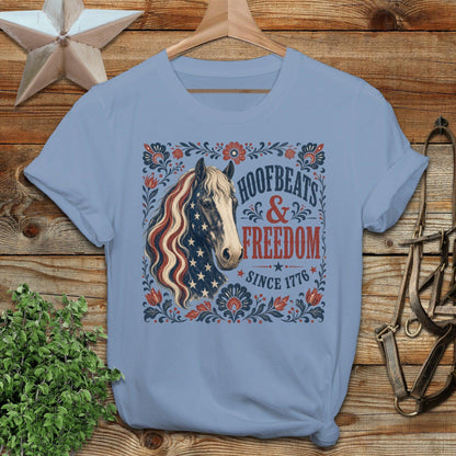 Hoofbeats & Freedom Softstyle Tee