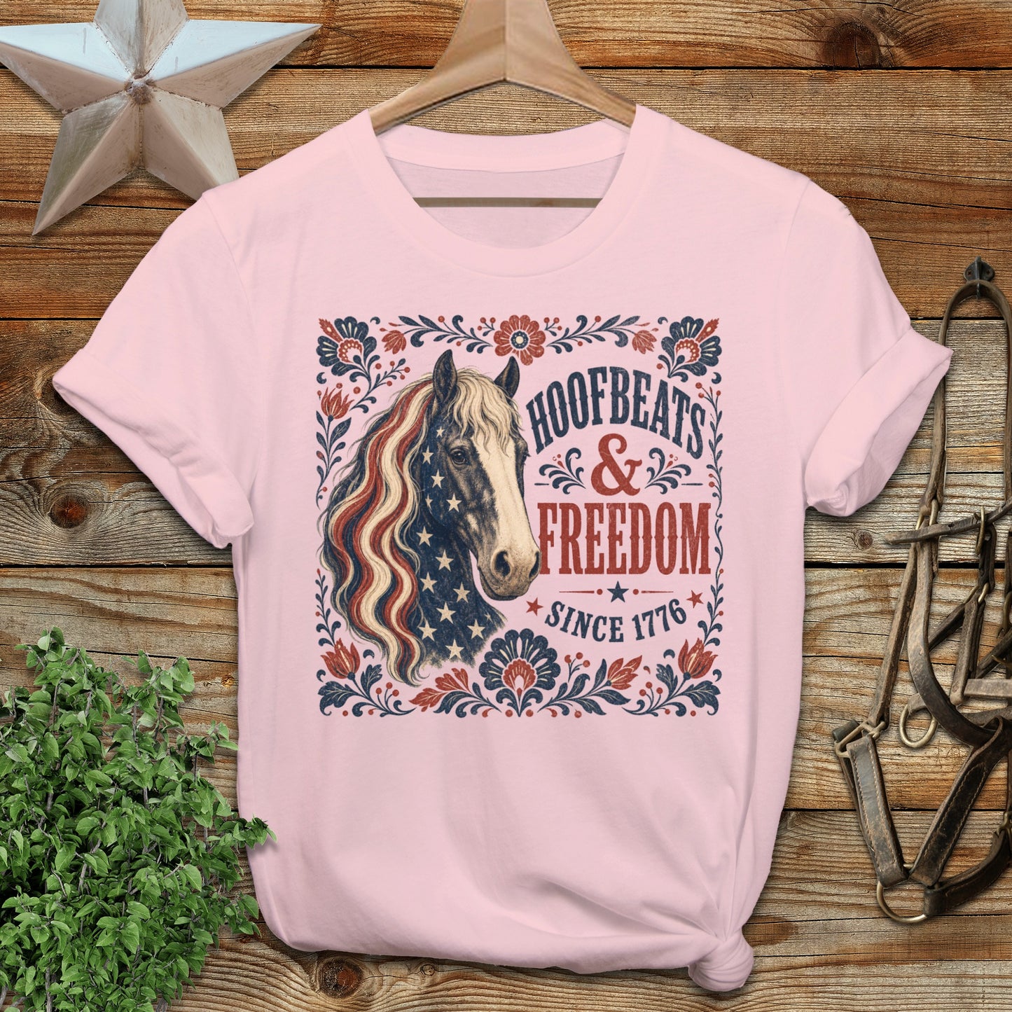 Hoofbeats & Freedom Softstyle Tee