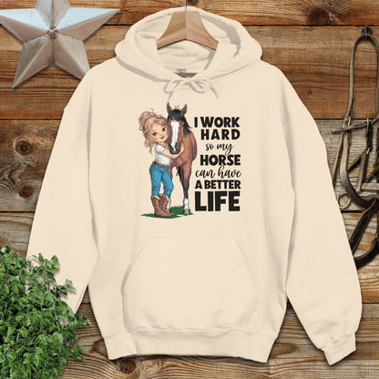 Horse A Better Life Hoodie