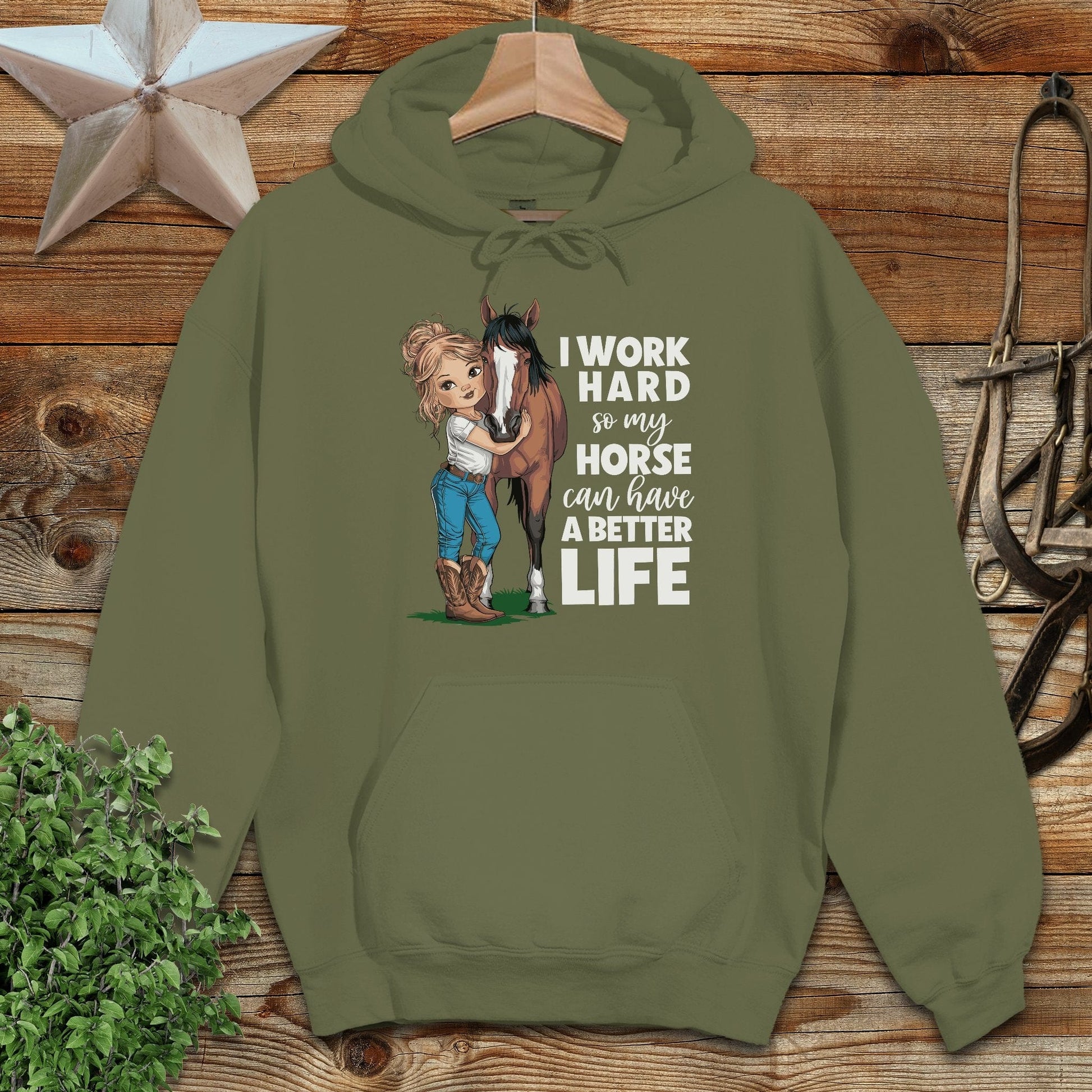 Horse A Better Life Hoodie