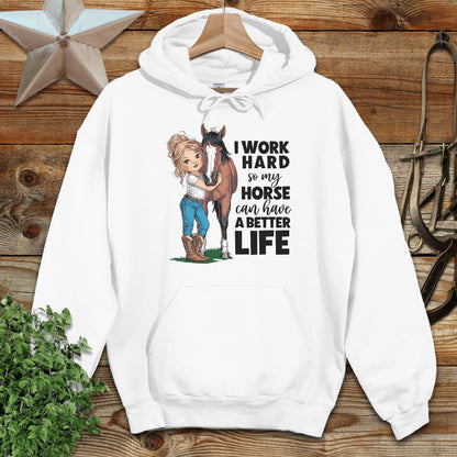 Horse A Better Life Hoodie