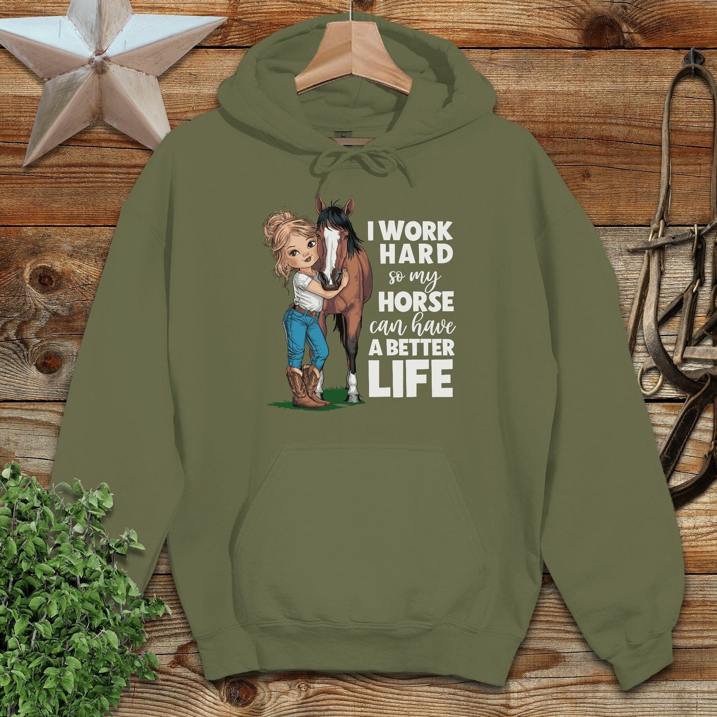 Horse A Better Life Hoodie