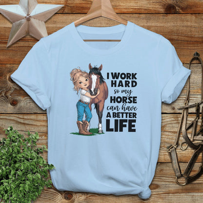 Horse A Better Life Softstyle Tee