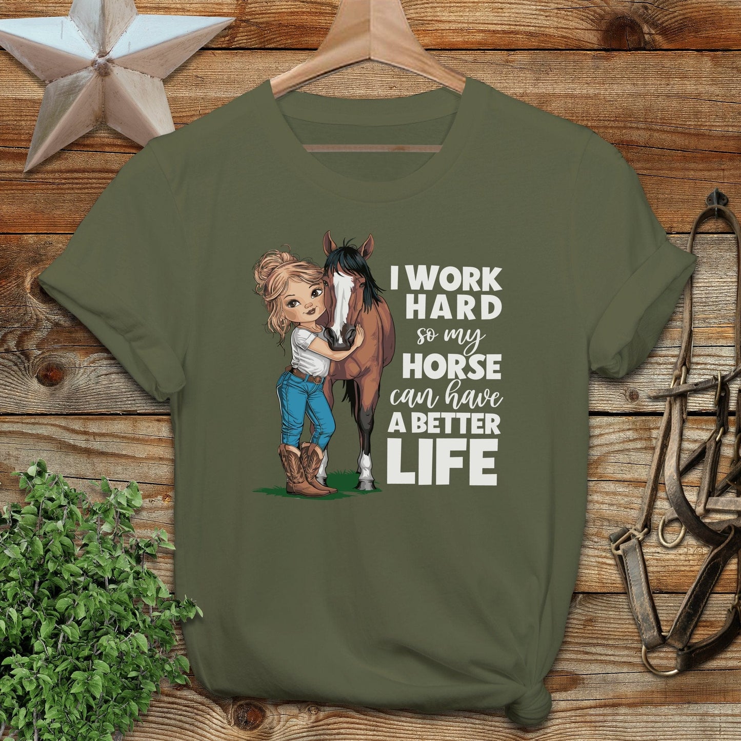 Horse A Better Life Softstyle Tee