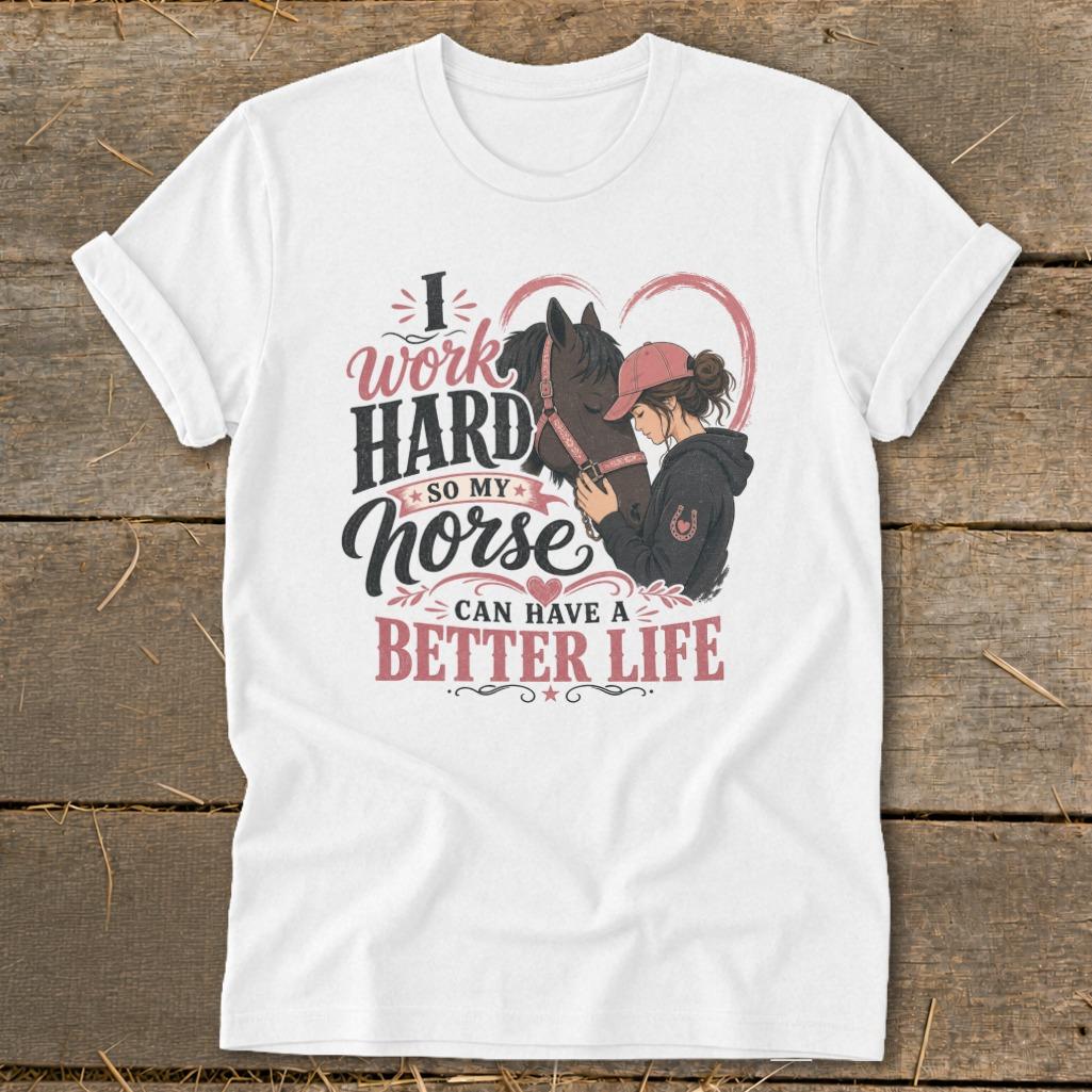 Horse A Better Life Softstyle Tee