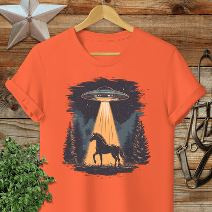 Horse Alien Abduction T-shirt