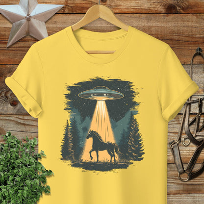 Horse Alien Abduction T-shirt
