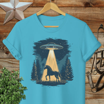 Horse Alien Abduction T-shirt