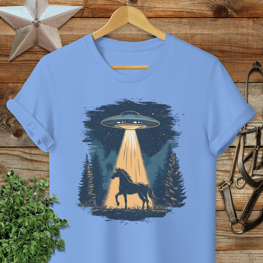 Horse Alien Abduction T-shirt