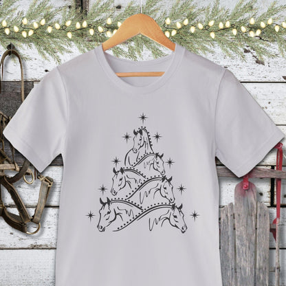 Horse Art Christmas Shirt