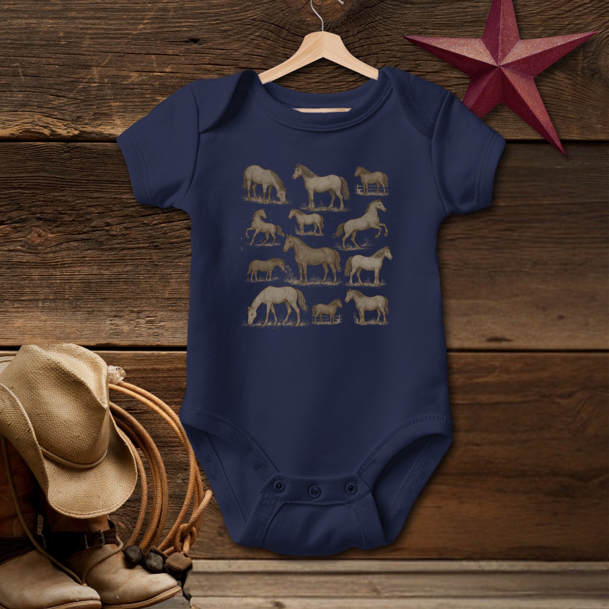 Horse Collection Bodysuit (Baby)