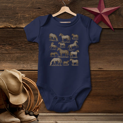 Horse Collection Bodysuit (Baby)