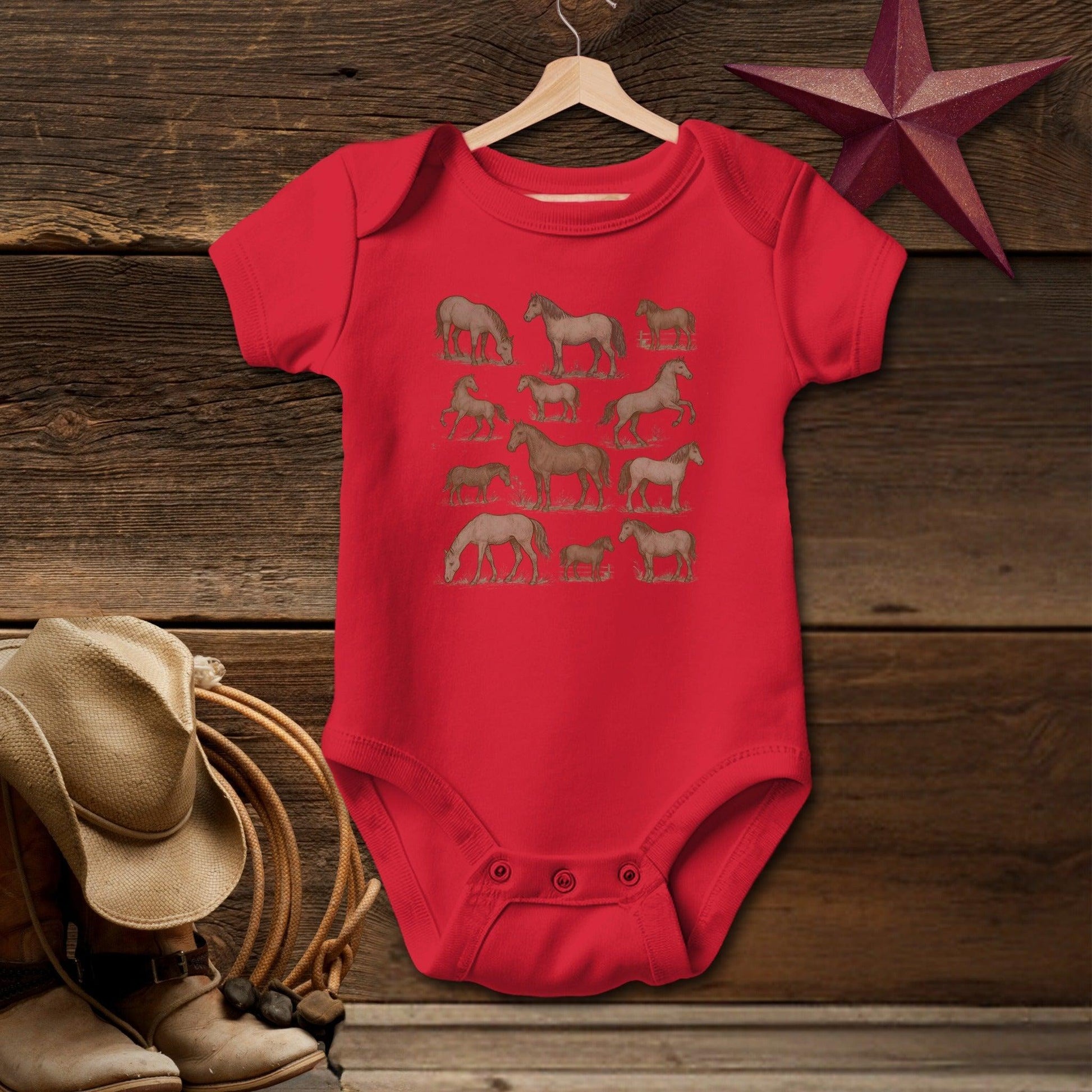 Horse Collection Bodysuit (Baby)