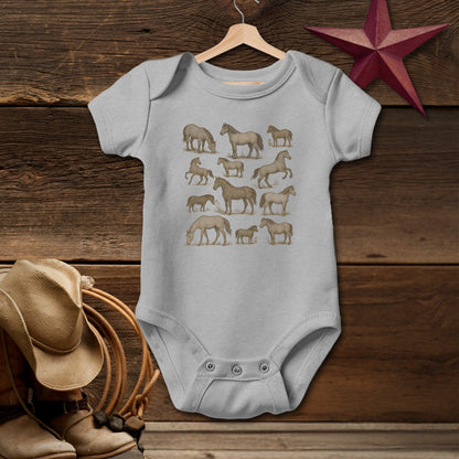 Horse Collection Bodysuit (Baby)