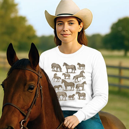 Horse Collection Long Sleeve Tee
