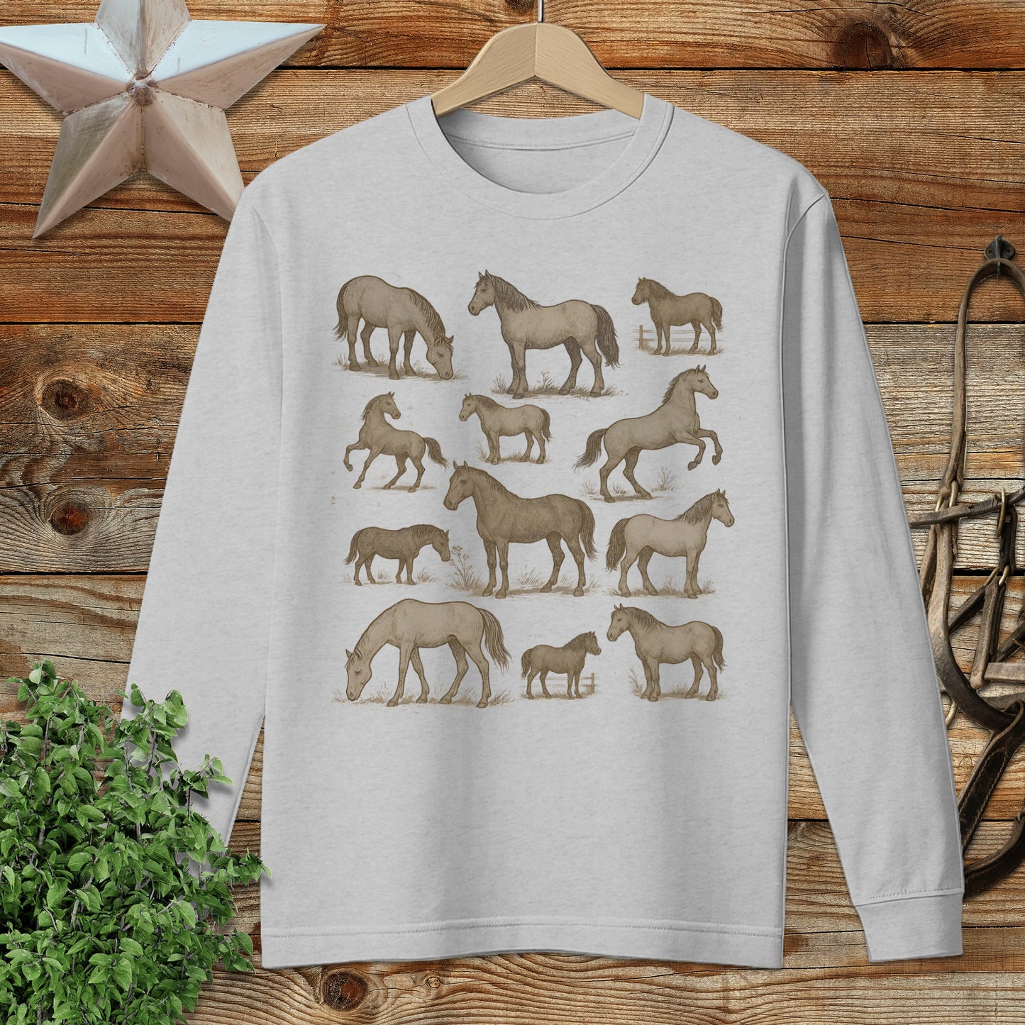 Horse Collection Long Sleeve Tee