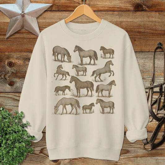 Horse Collection Sweatshirt
