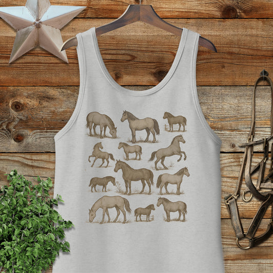 Horse Collection Tank Top