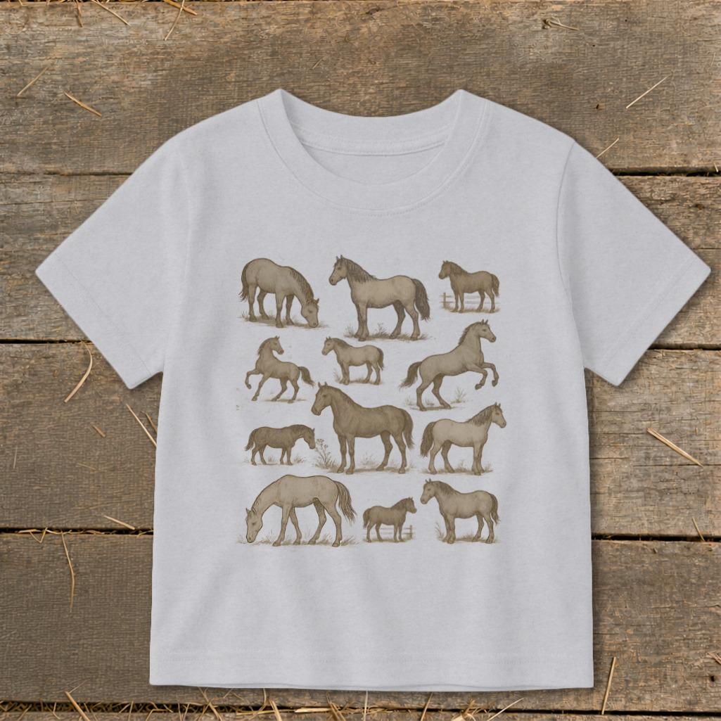 Horse Collection Toddler Tee