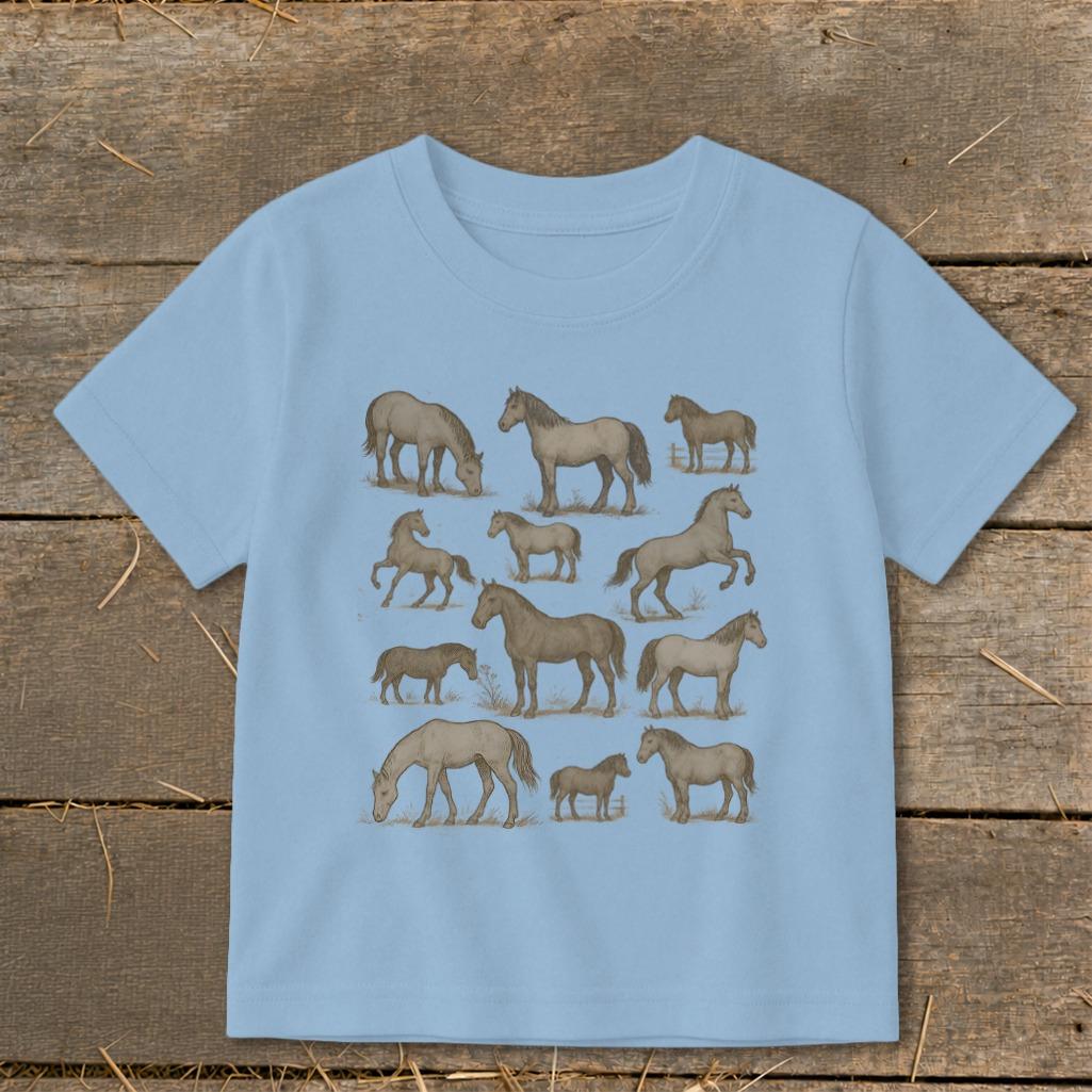 Horse Collection Toddler Tee